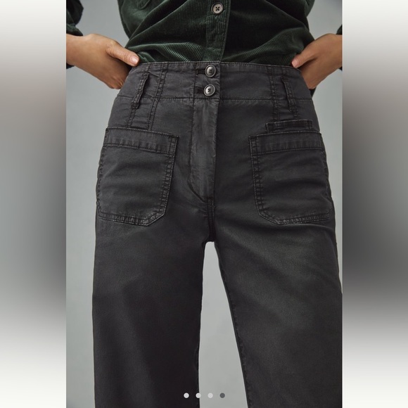 Anthropologie Maeve Flare Trousers - Picture 4 of 10